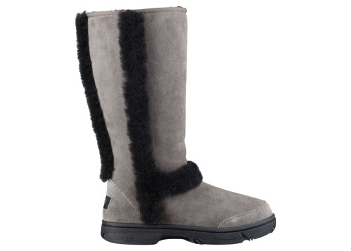 UGG Sunburst Tall Boot Grey Black (Women's)