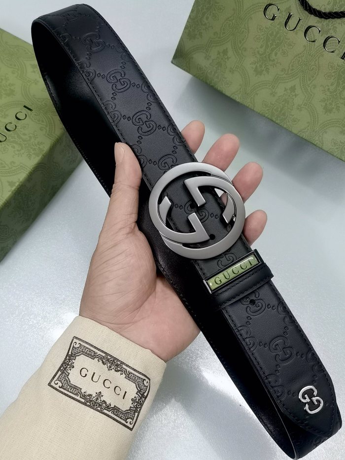 Streetwear Belt Gucci Signature