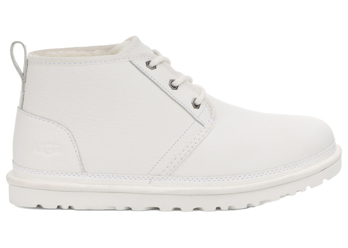 UGG Neumel Leather Boot White
