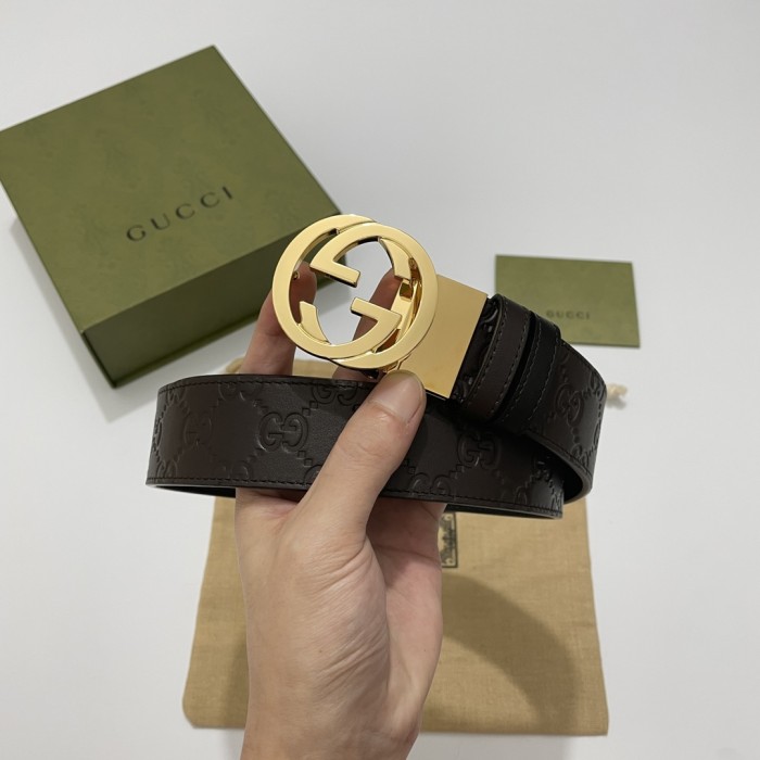 Streetwear Belt Gucci Signature