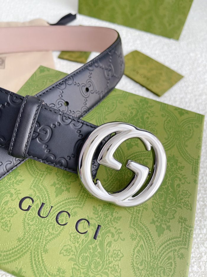 Streetwear Belt Gucci Signature