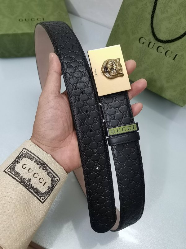 Streetwear Belt Gucci Signature