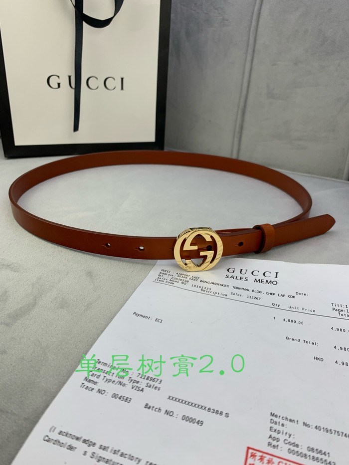 Streetwear Belt Gucci 160296