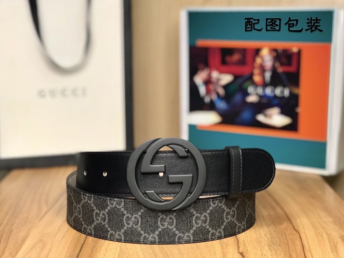 Streetwear Belt Gucci 160355 size:3.8 cm