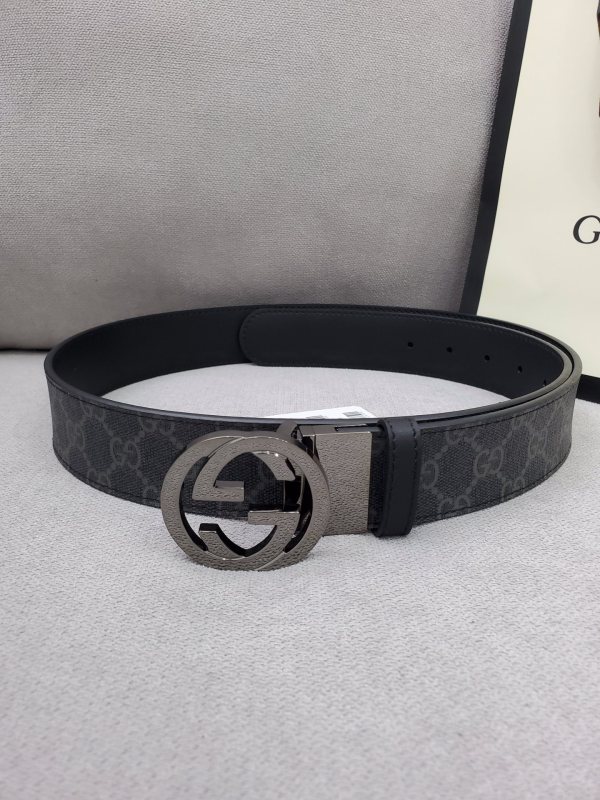 Streetwear Belt Gucci interlocking