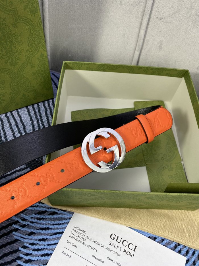 Streetwear Belt Gucci 160411