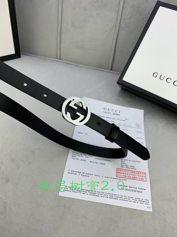 Streetwear Belt Gucci 160292