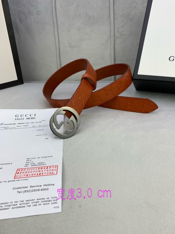 Streetwear Belt Gucci 160438
