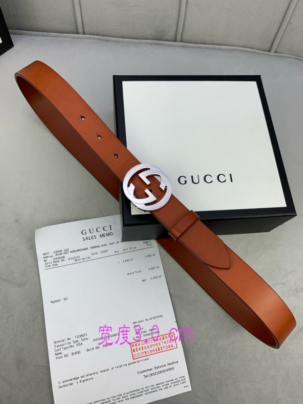 Streetwear Belt Gucci 160436