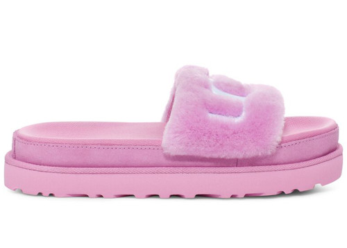 UGG Laton Fur Slide Wildflower Fluff (Women's)