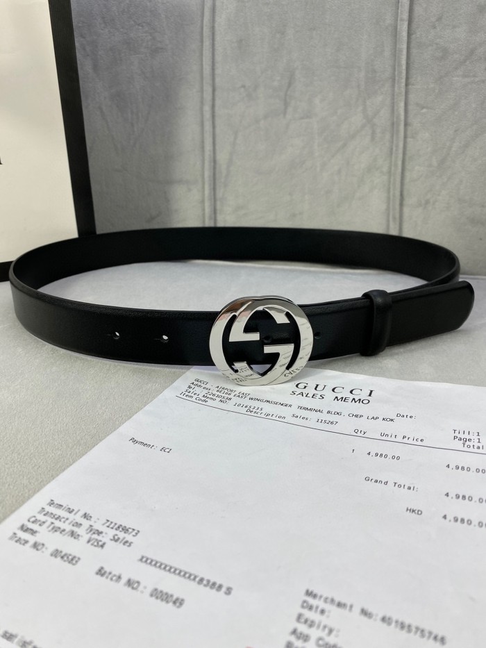 Streetwear Belt Gucci 160430