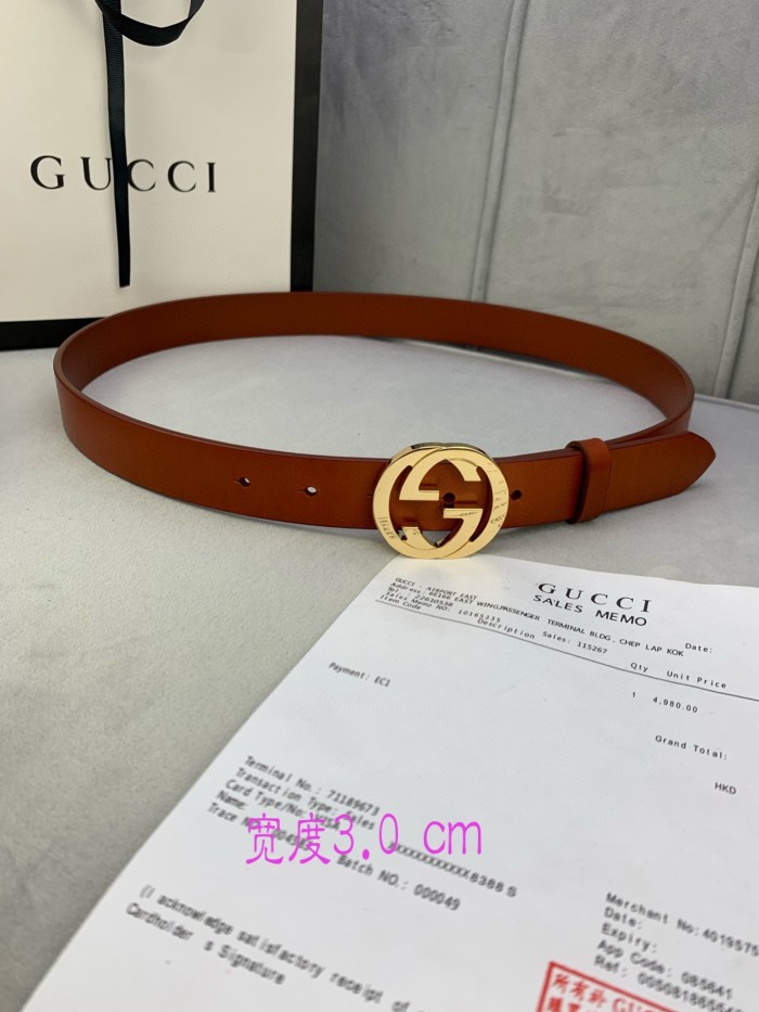 Streetwear Belt Gucci 160436