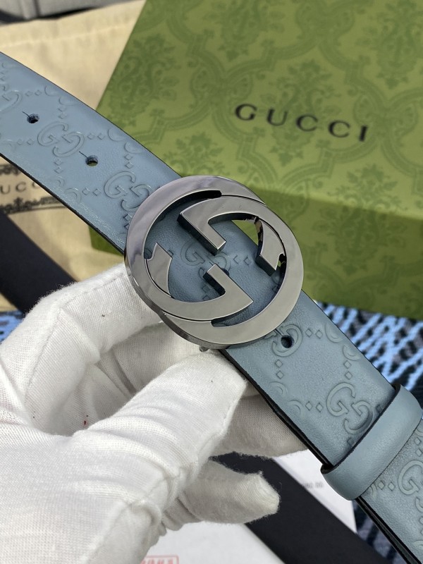 Streetwear Belt Gucci Signature