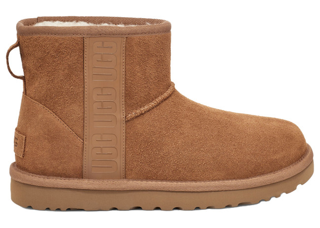 UGG Classic Mini Side Logo Boot Chestnut (Women's)