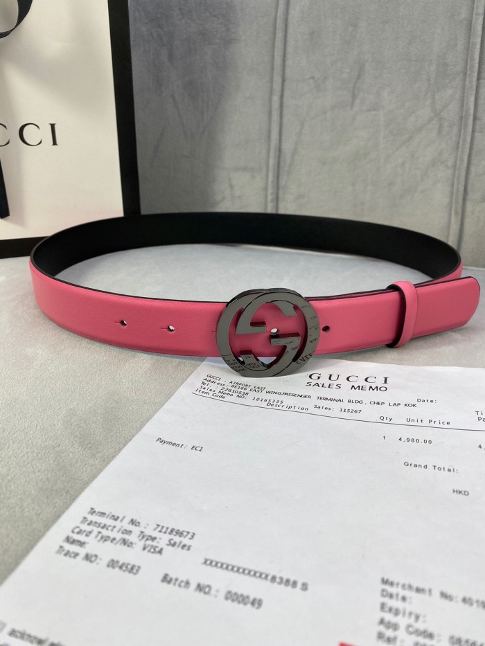 Streetwear Belt Gucci 160431