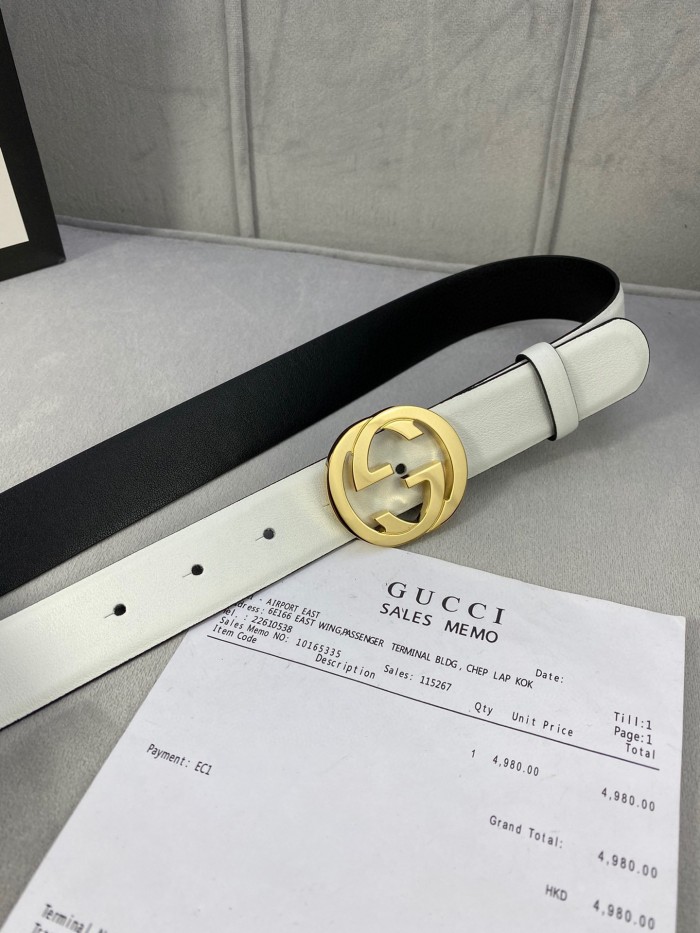 Streetwear Belt Gucci 160429