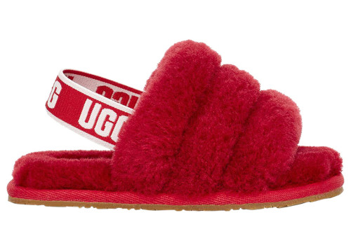 UGG Fluff Yeah Slide Ribbon Red (Toddler)