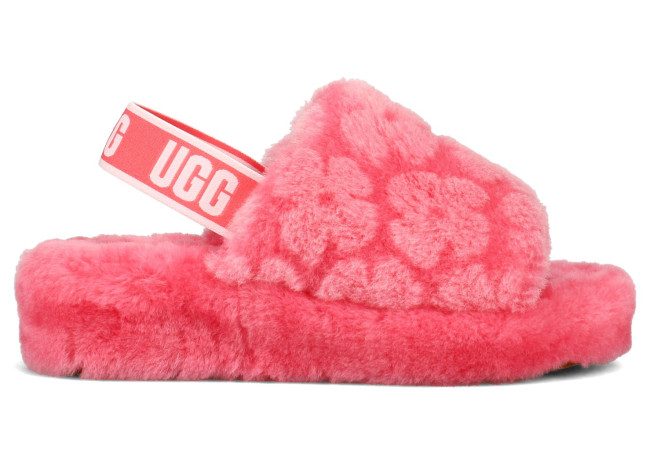 UGG Fluff Yeah Slide Poppy Strawberry (Women's)