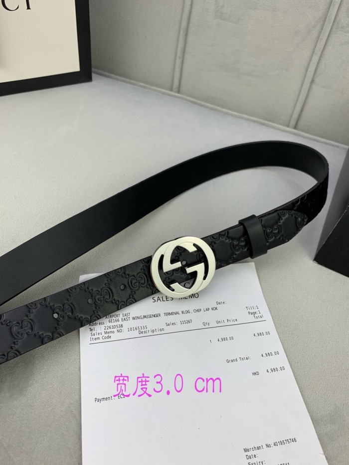 Streetwear Belt Gucci 160439