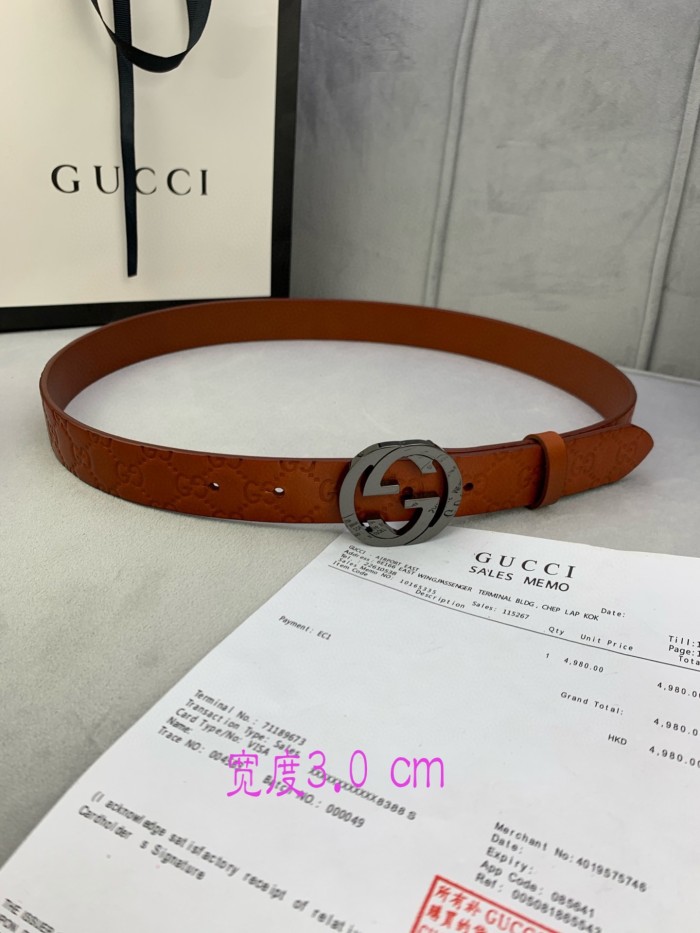 Streetwear Belt Gucci 160438