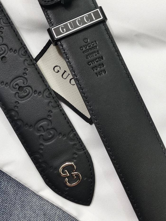 Streetwear Belt Gucci Signature