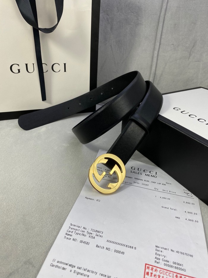 Streetwear Belt Gucci 160430