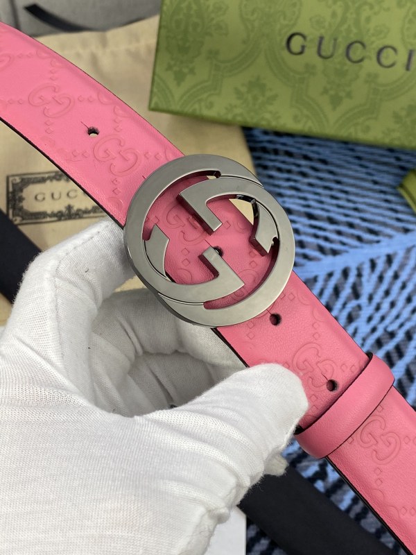 Streetwear Belt Gucci Signature