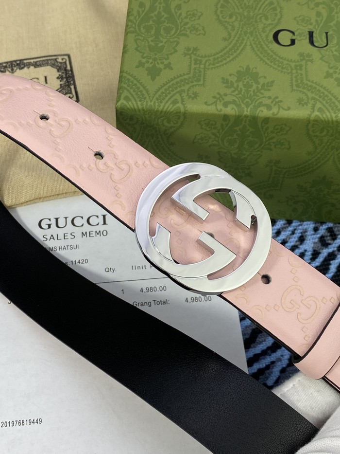 Streetwear Belt Gucci Signature