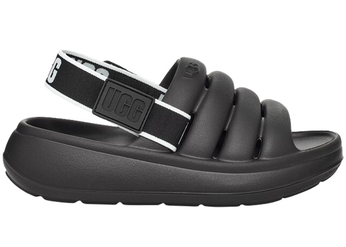 UGG Sport Yeah Slide Black (Kids)