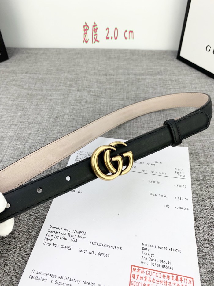 Streetwear Belt Gucci 160488