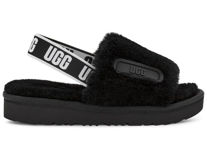 UGG Disco Slide Black (Kids)