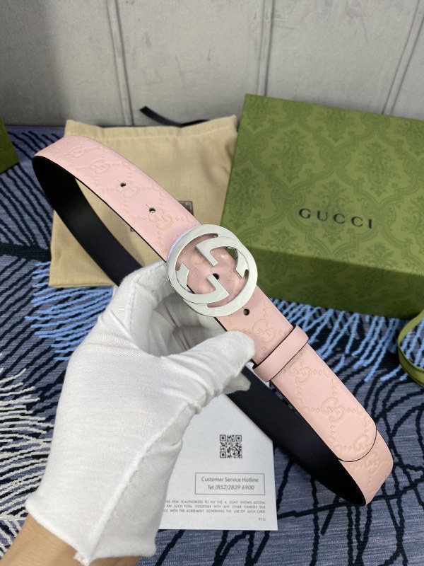 Streetwear Belt Gucci Signature