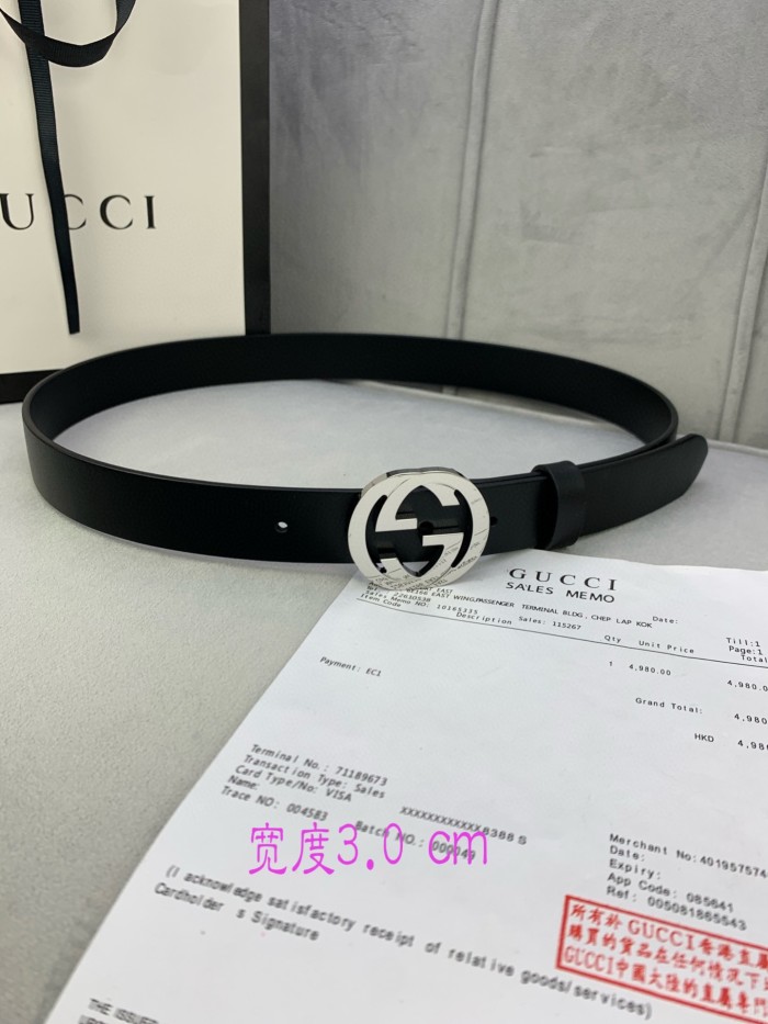 Streetwear Belt Gucci 160437