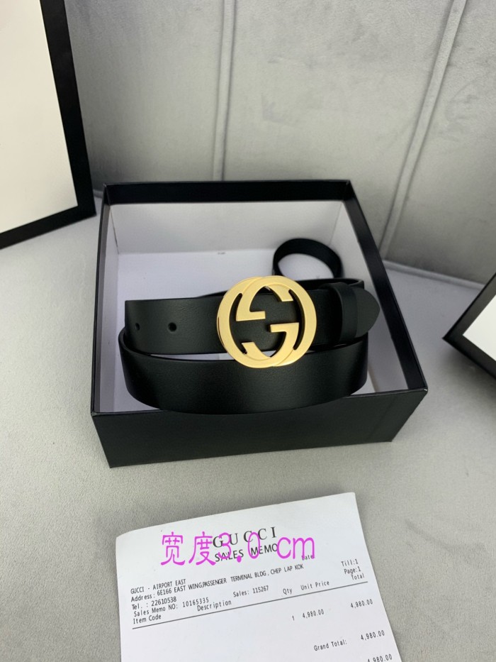 Streetwear Belt Gucci 160437