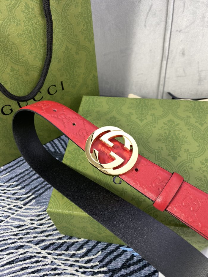 Streetwear Belt Gucci Signature
