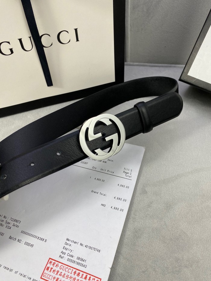 Streetwear Belt Gucci 160430