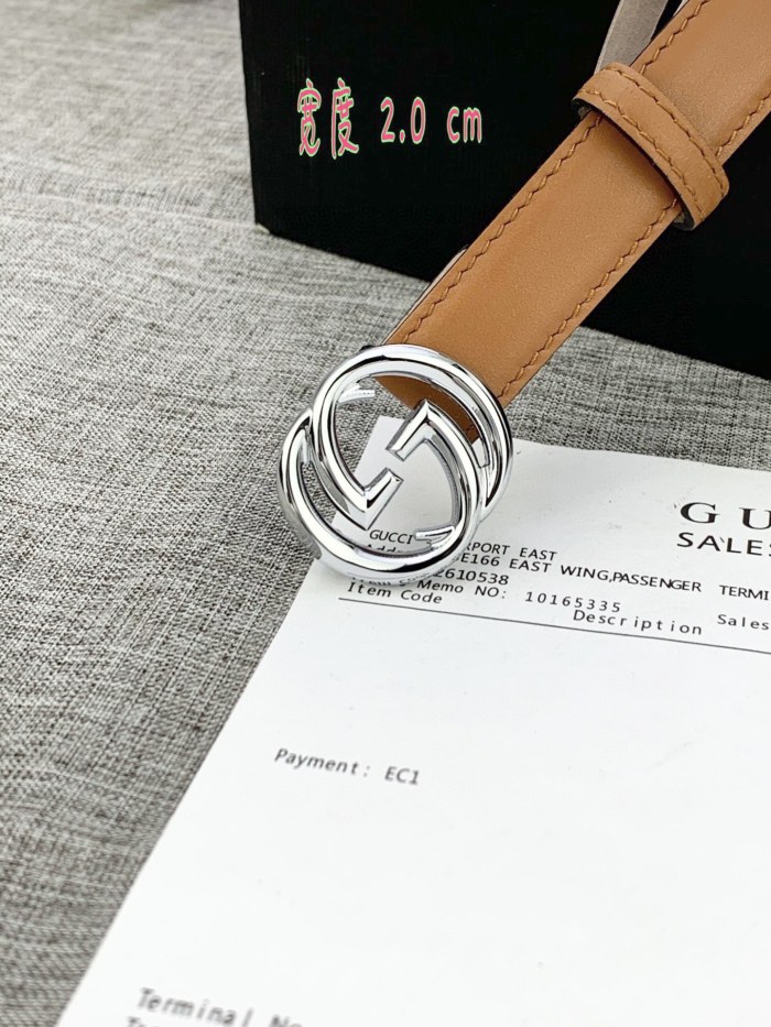 Streetwear Belt Gucci 160485