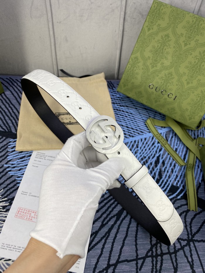 Streetwear Belt Gucci Signature