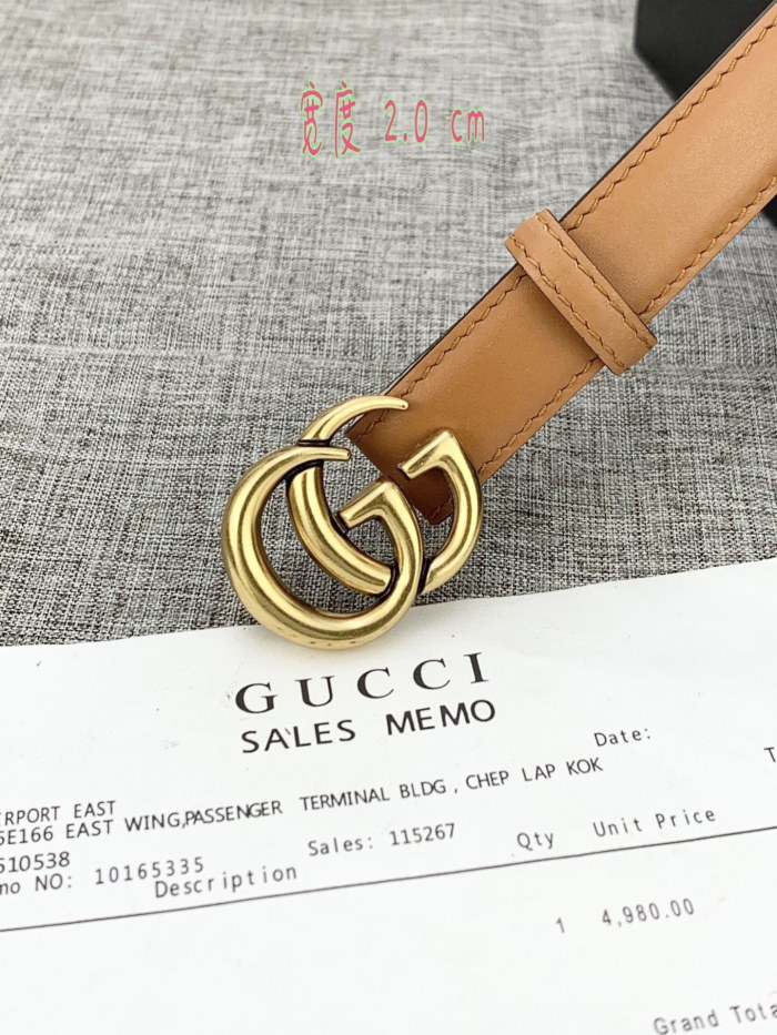 Streetwear Belt Gucci 160486