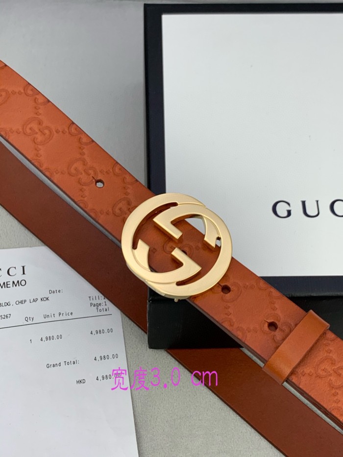 Streetwear Belt Gucci 160438
