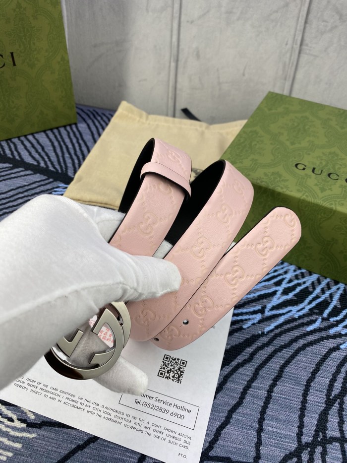 Streetwear Belt Gucci Signature
