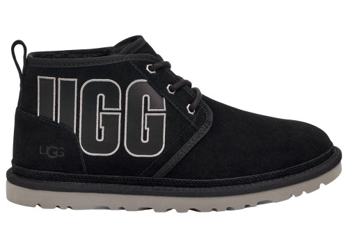 UGG Neumel Graphic Boot Black Grey Suede