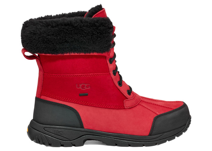 UGG Butte Samba Red Black