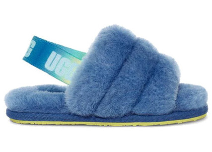 UGG Fluff Yeah Slide Mystic Blue Gradient (Toddler)