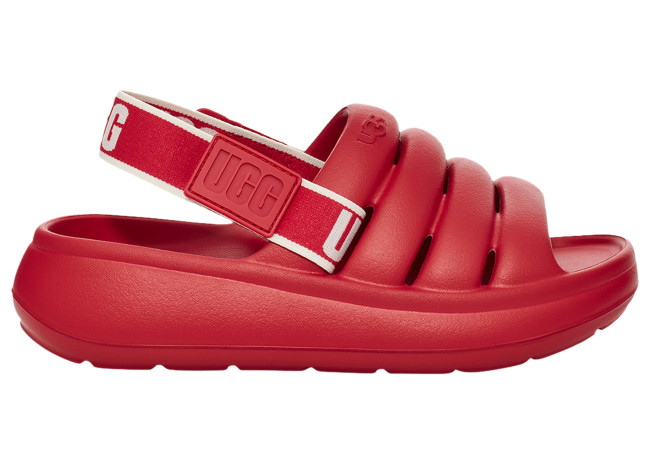 UGG Sport Yeah Slide Samba Red (Toddler)