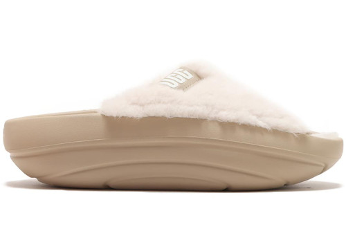 UGG FoamO UGGplush Slide Mustard Seed (Women's)