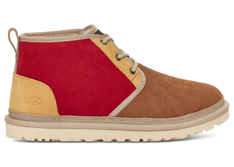 UGG Neumel Boot Mashup Chestnut Samba Red