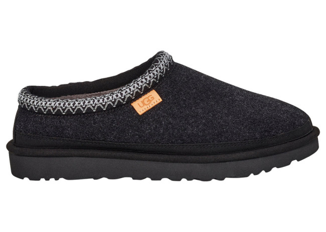 UGG Tasman Wool Slipper Black