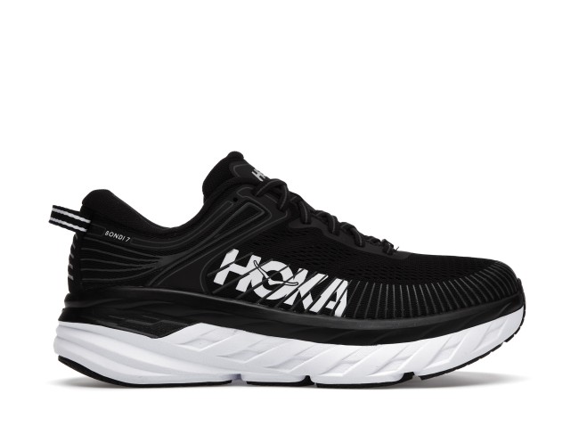 Hoka One One Bondi 7 Black White (Women's)