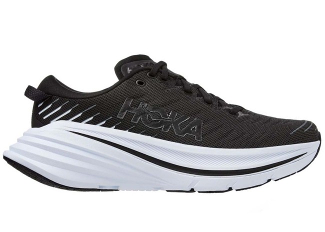 Hoka One One Bondi X Black White